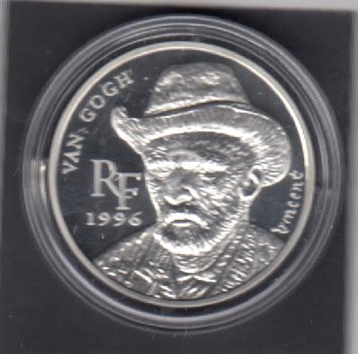 Beschrijving: 10 Francs(1,5 Euro)  v.GOGH